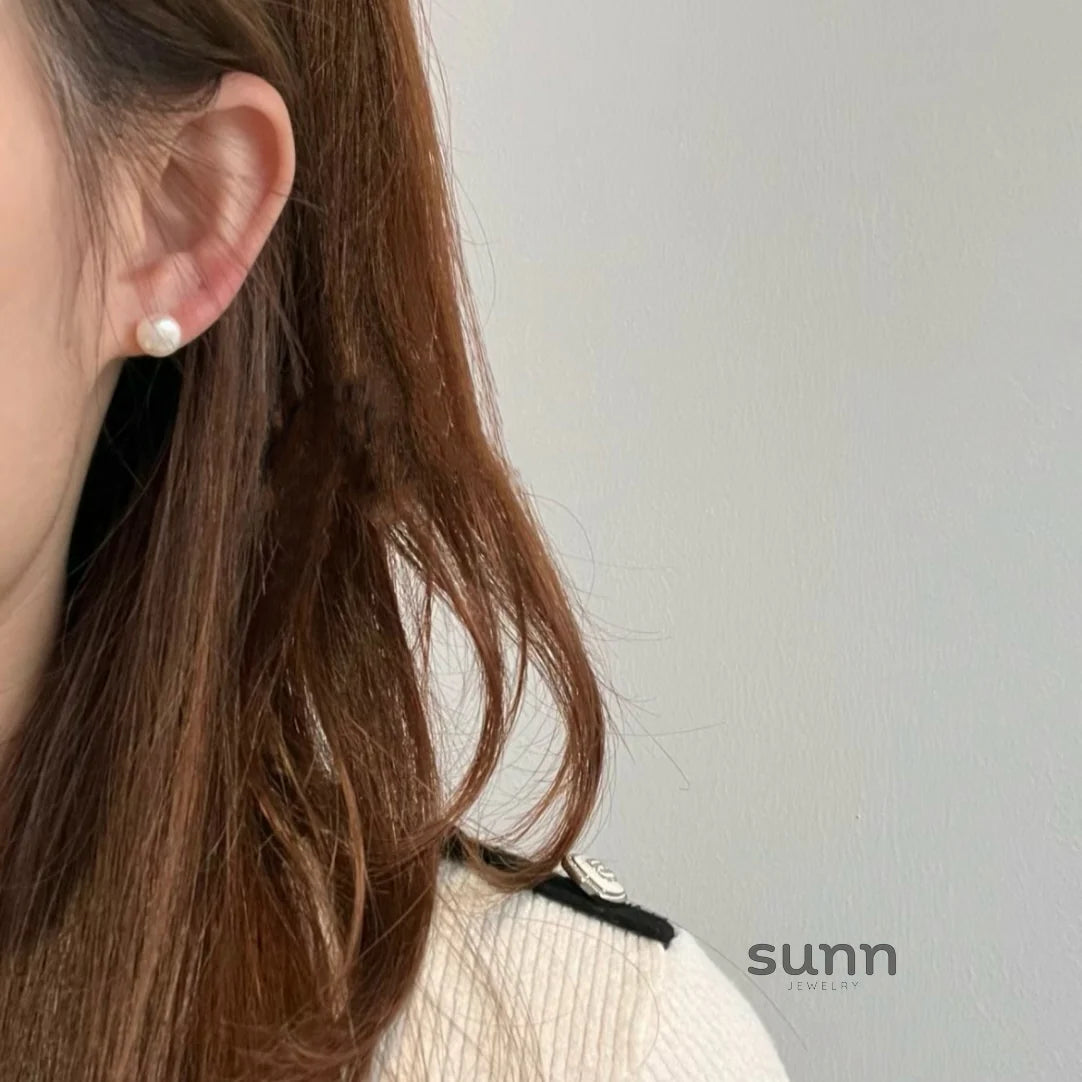 Shauna Delicate Pearl Studs