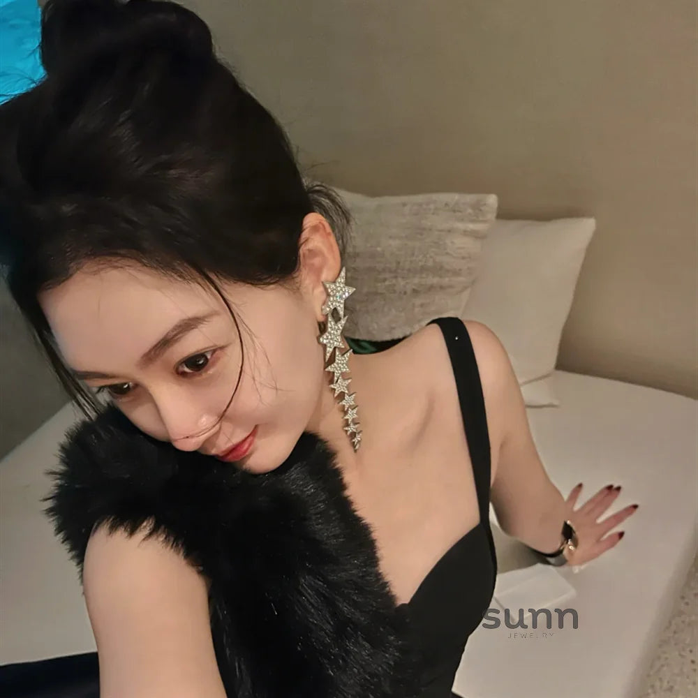 Shaylee Star Drop Earrings