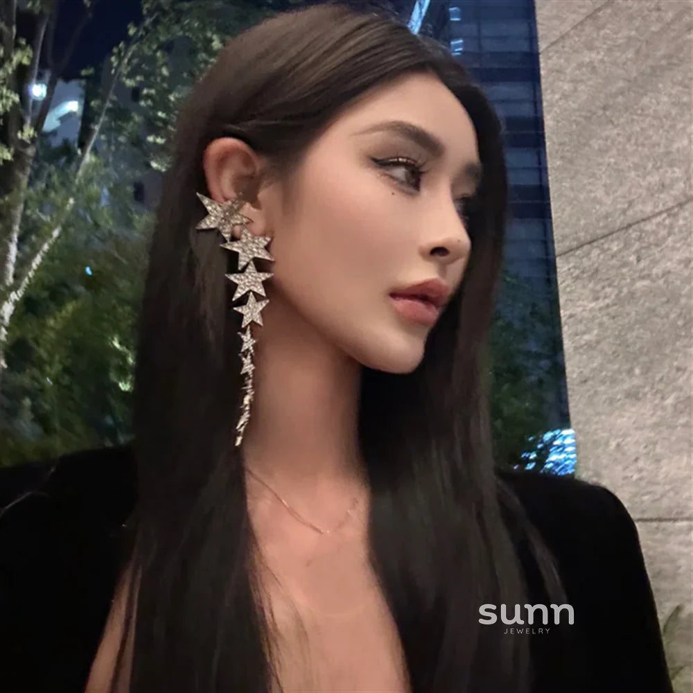Shaylee Star Drop Earrings