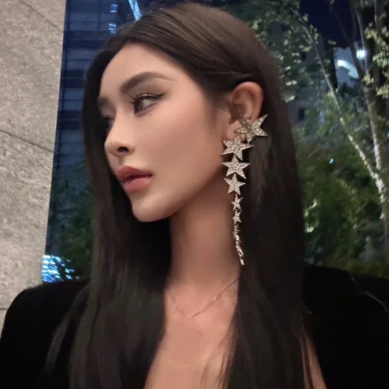 Shaylee Star Drop Earrings