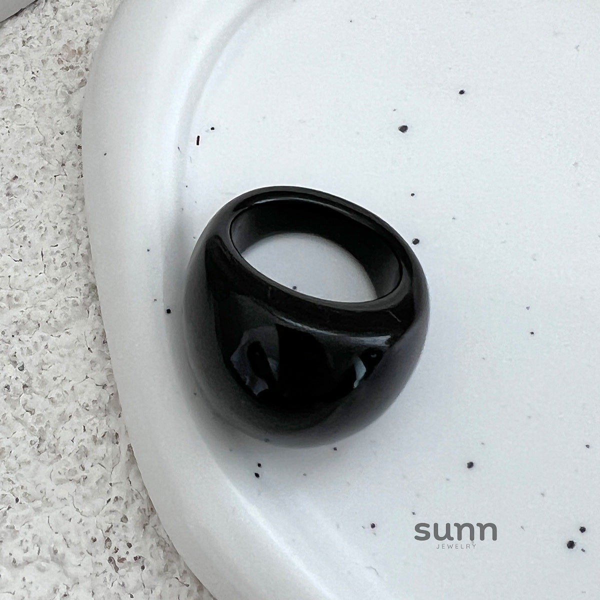 Shiloh Chunky Resin Ring [V5KJ152R]