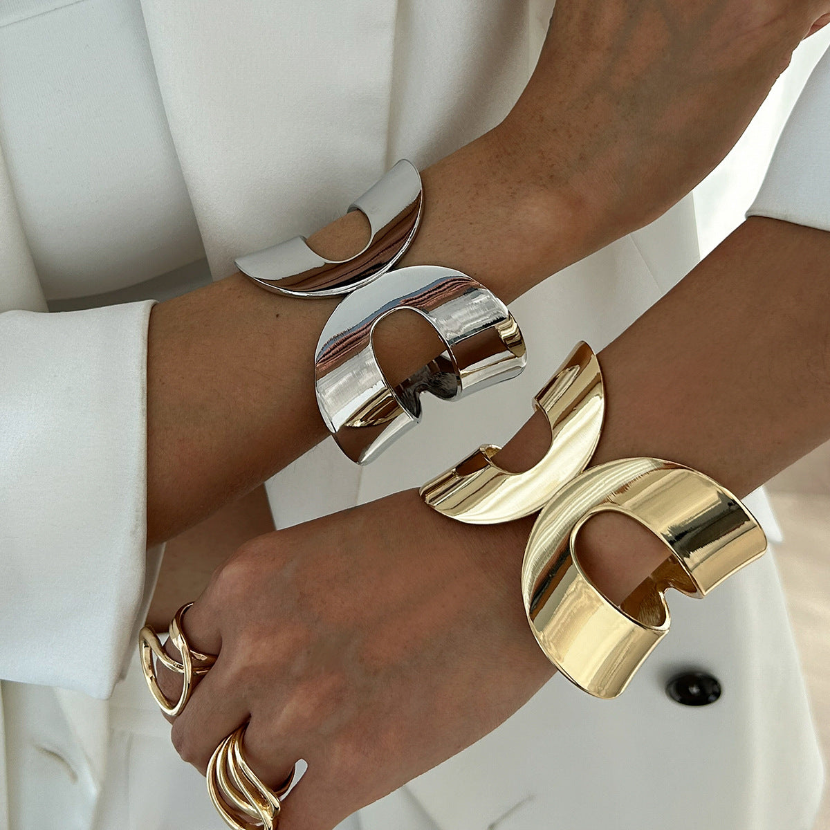 Shivani Double Ring Jewelry [GDQ4KPJG]