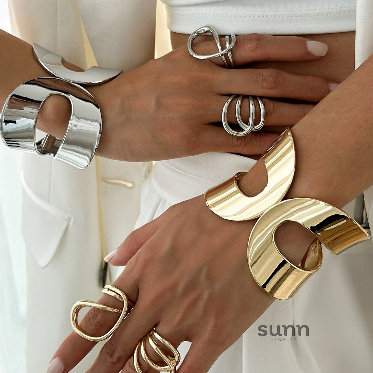 Shivani Double Ring Jewelry [4DFZ331L]