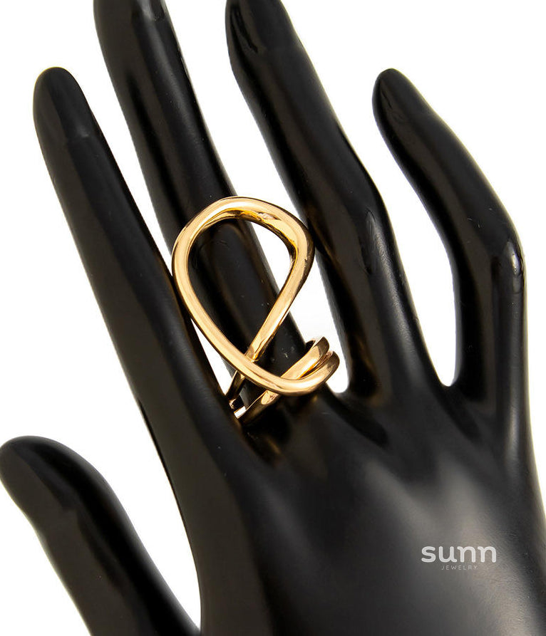 Shivani Double Ring Jewelry [T51W1UXZ]