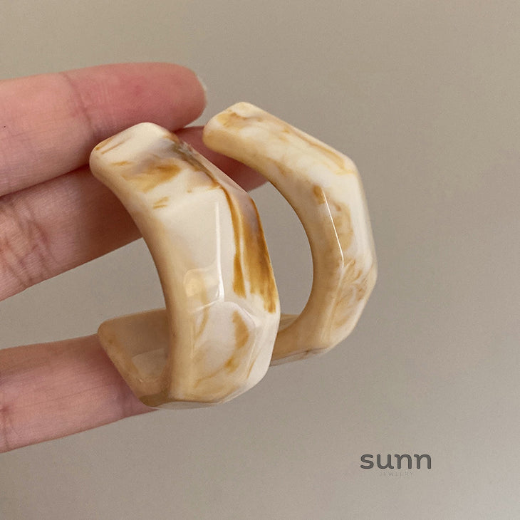 Shoshana Sculptural Drop Earrings [U2ULWWBB]