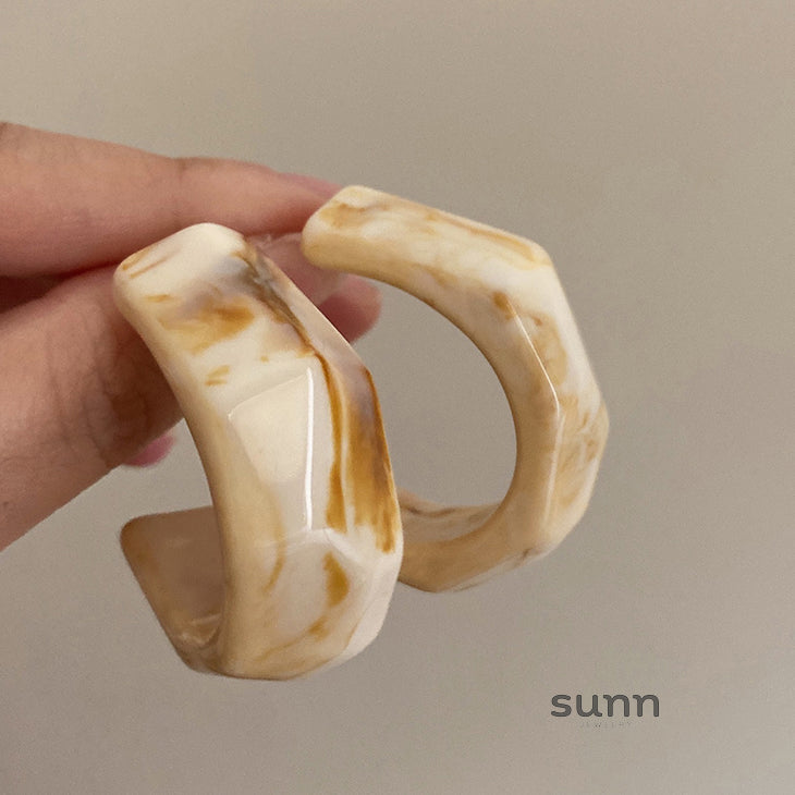 Shoshana Sculptural Drop Earrings [RRXTPW2C]