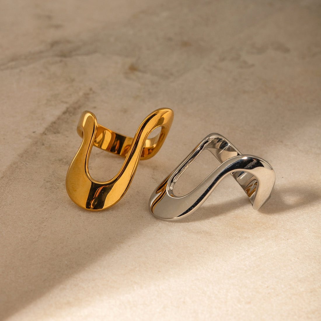 Shreya Irregular Open Ring [MWB7Q9SN]