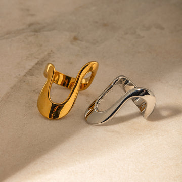 Shreya Irregular Open Ring [MWB7Q9SN]