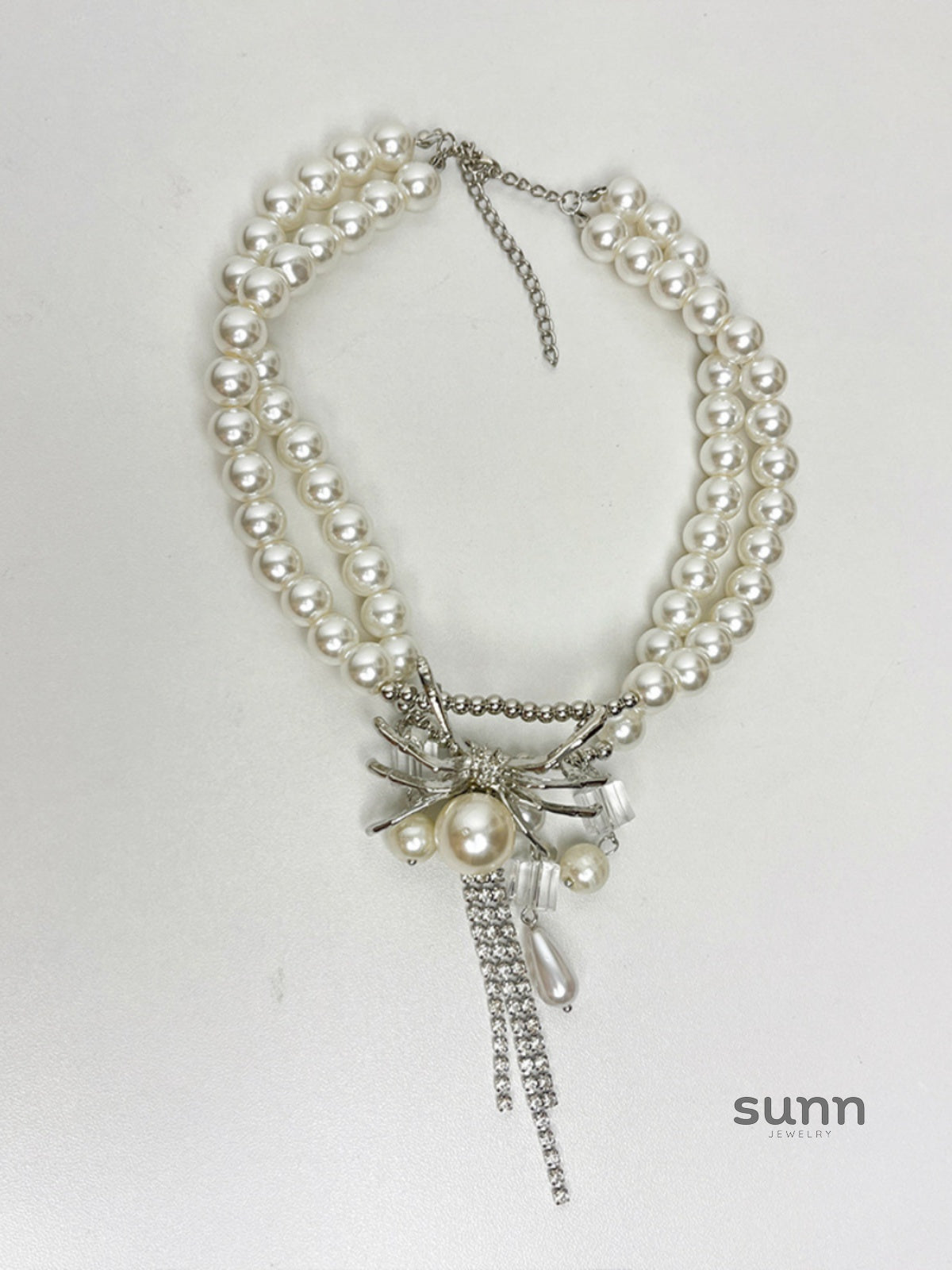 Shreya Spider Pearl Choker [I7Q93K3A]