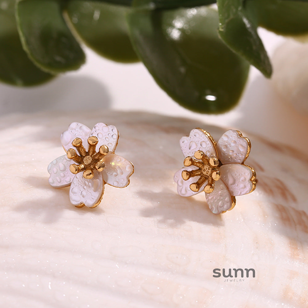 Shyann Blossom Stud Earrings [30TFMEX4]