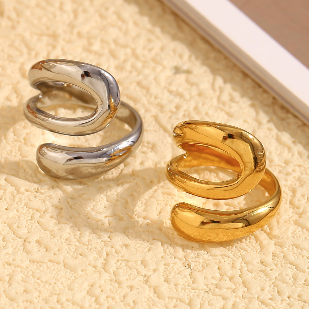 Shyanne Three-Layer Snake Ring [EED9LXBW]