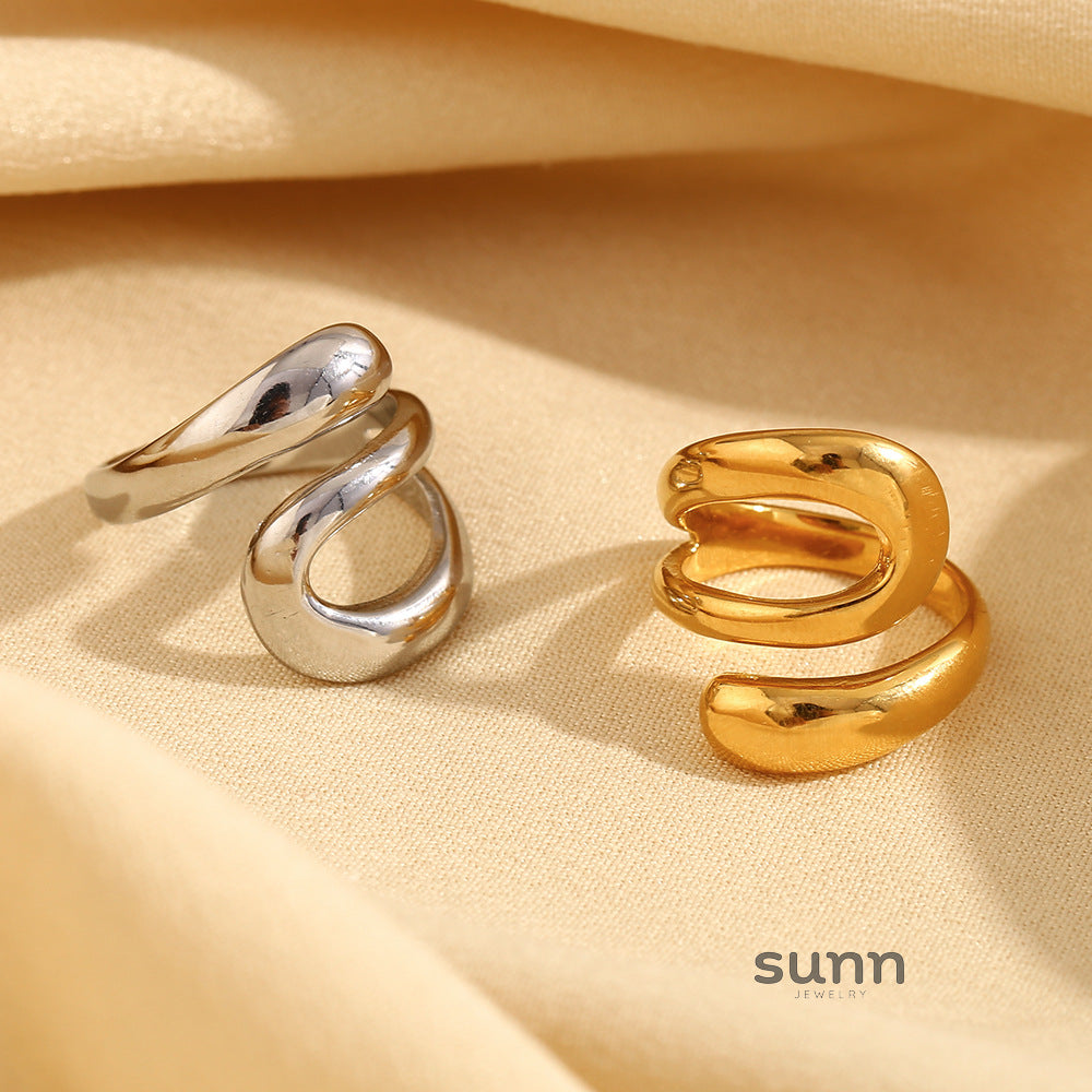 Shyanne Three-Layer Snake Ring [EED9LXBW]