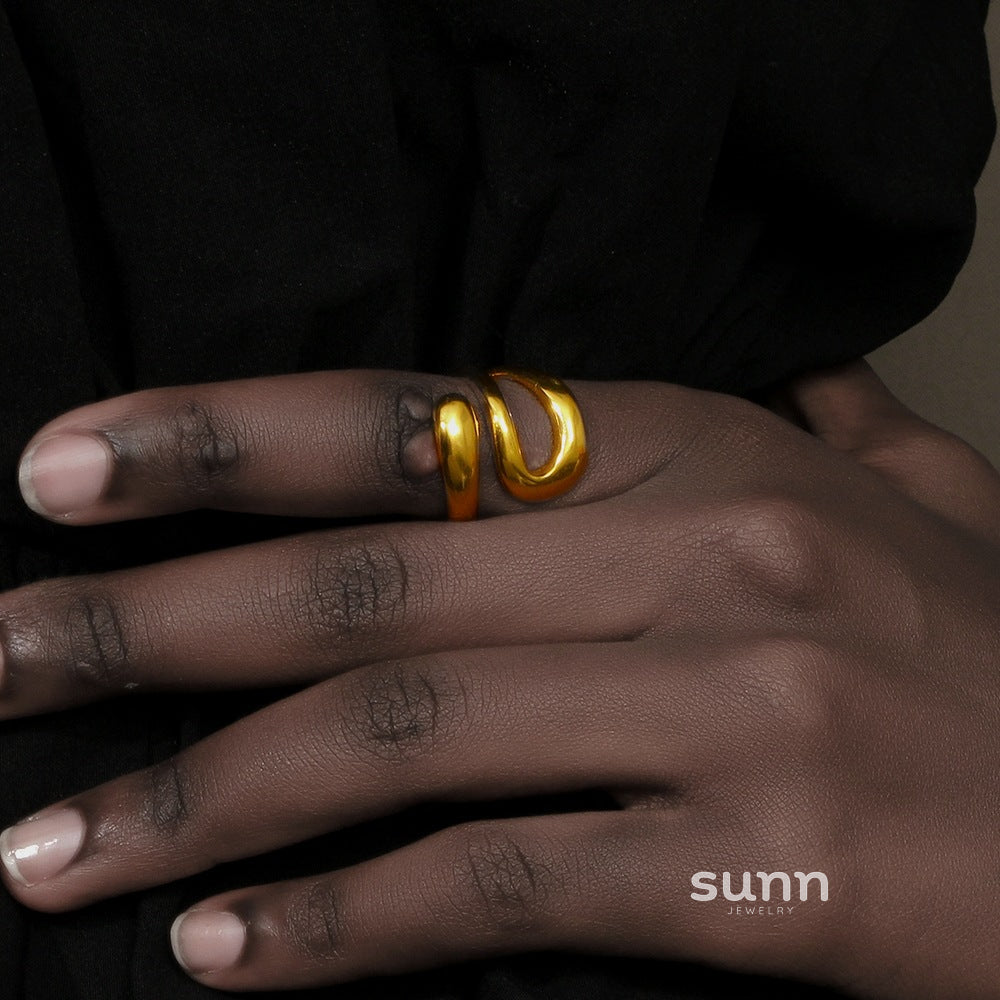 Shyanne Three-Layer Snake Ring [JQ47SDIQ]