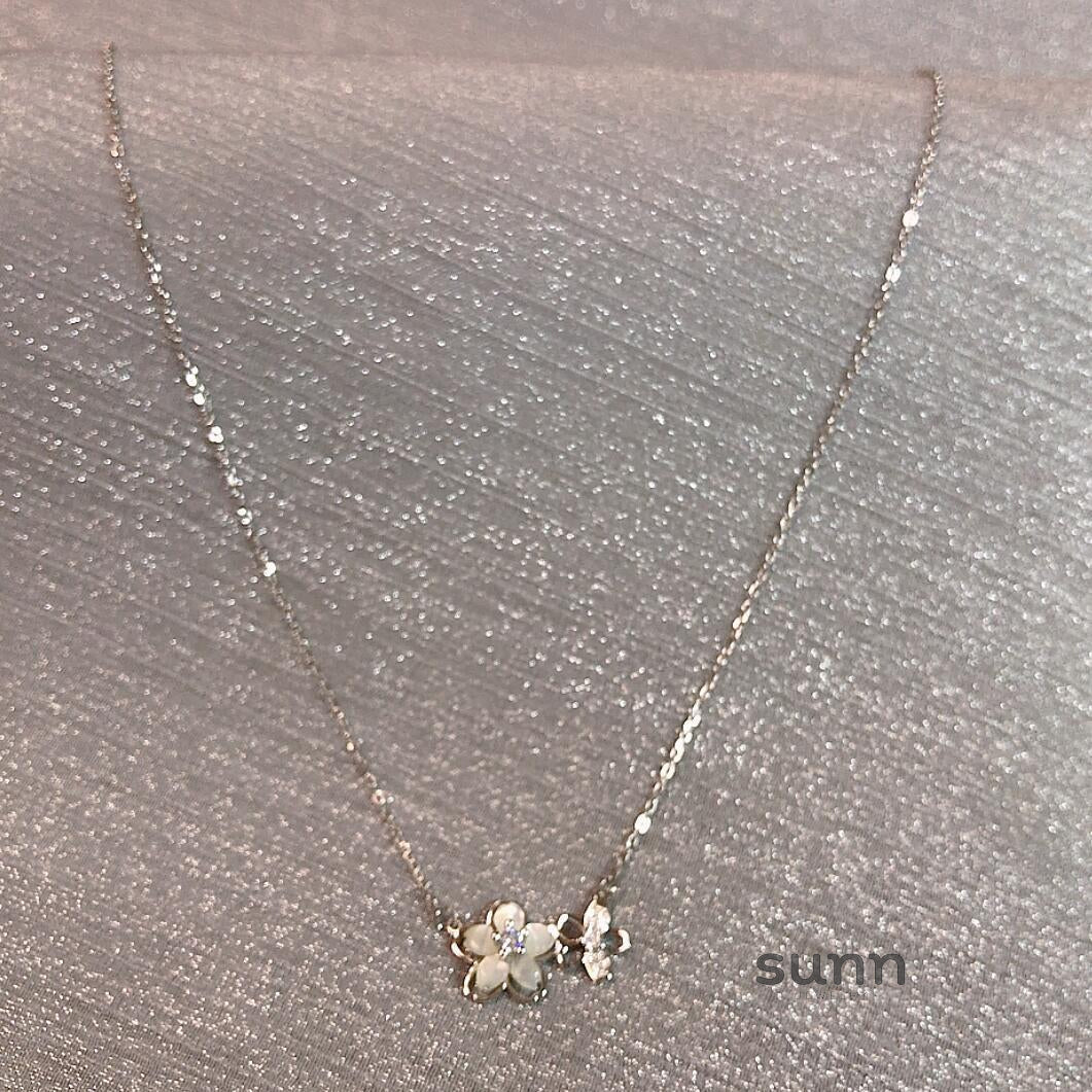 Shylah Cherry Blossom Star Necklace