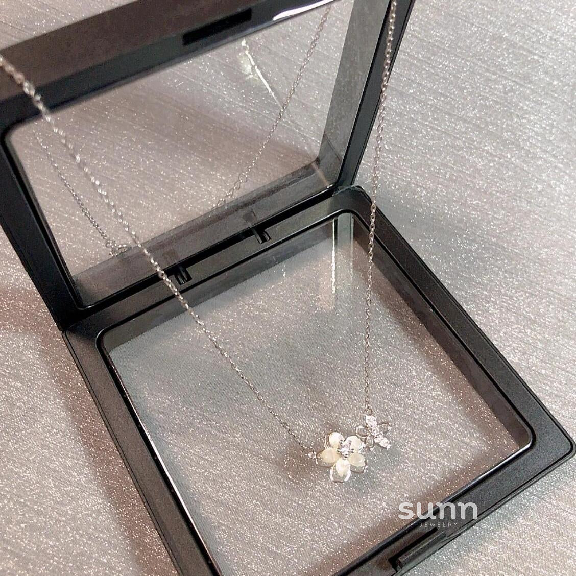 Shylah Cherry Blossom Star Necklace