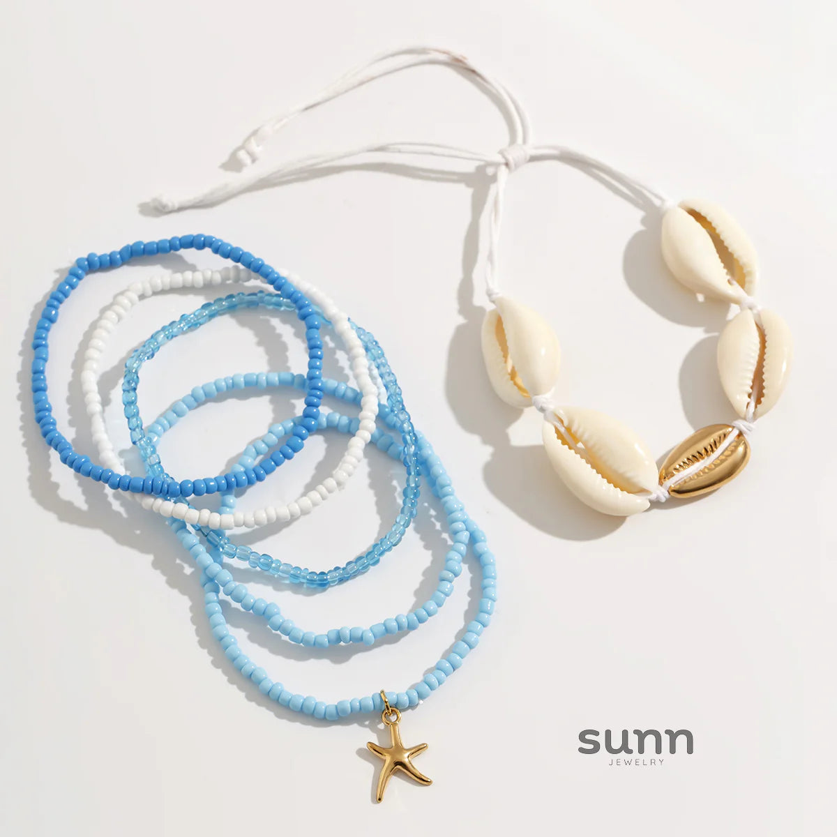 Shyloh Seashell Bracelet Set