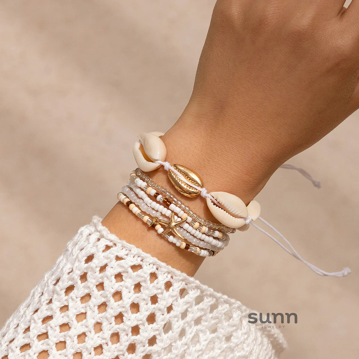 Shyloh Seashell Bracelet Set