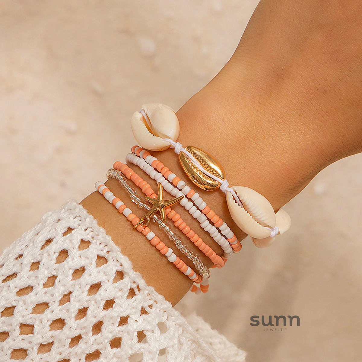 Shyloh Seashell Bracelet Set