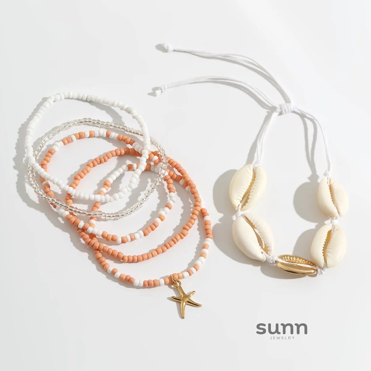 Shyloh Seashell Bracelet Set