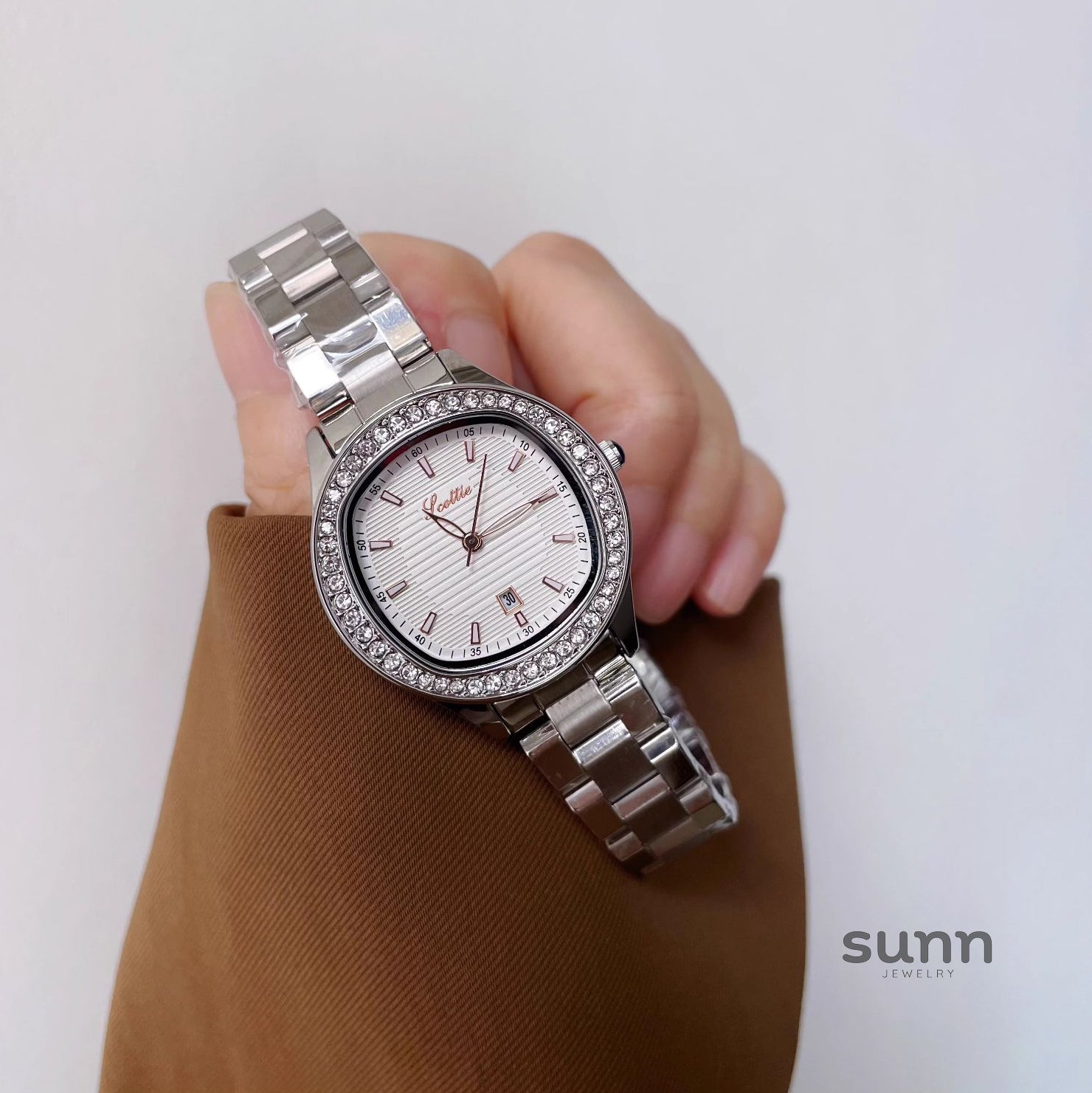 Sia Pave Nautilus Watch [TDBF6IKA]