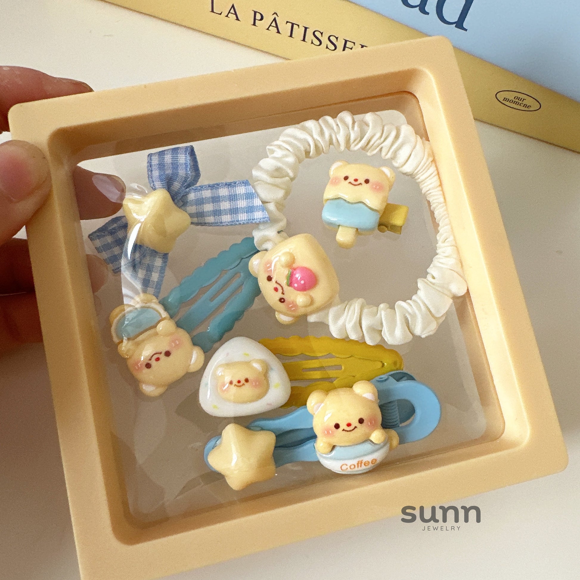 Siara Whimsical Hair Clip Set [0B7EYLWA]
