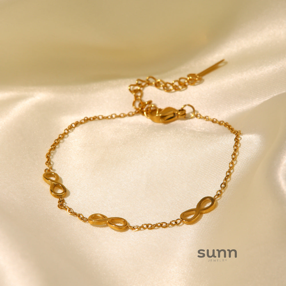 Sima Dainty Infinity Bracelet [Q4H6O5FX]