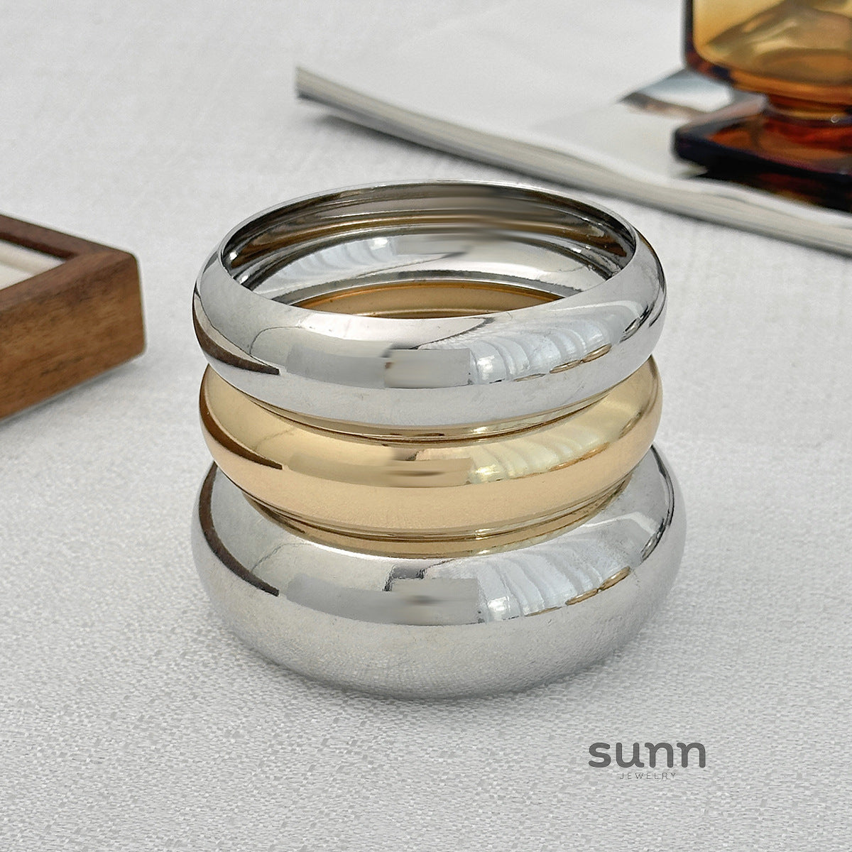 Simran Irregular Bangle Set [2KZJSFTJ]