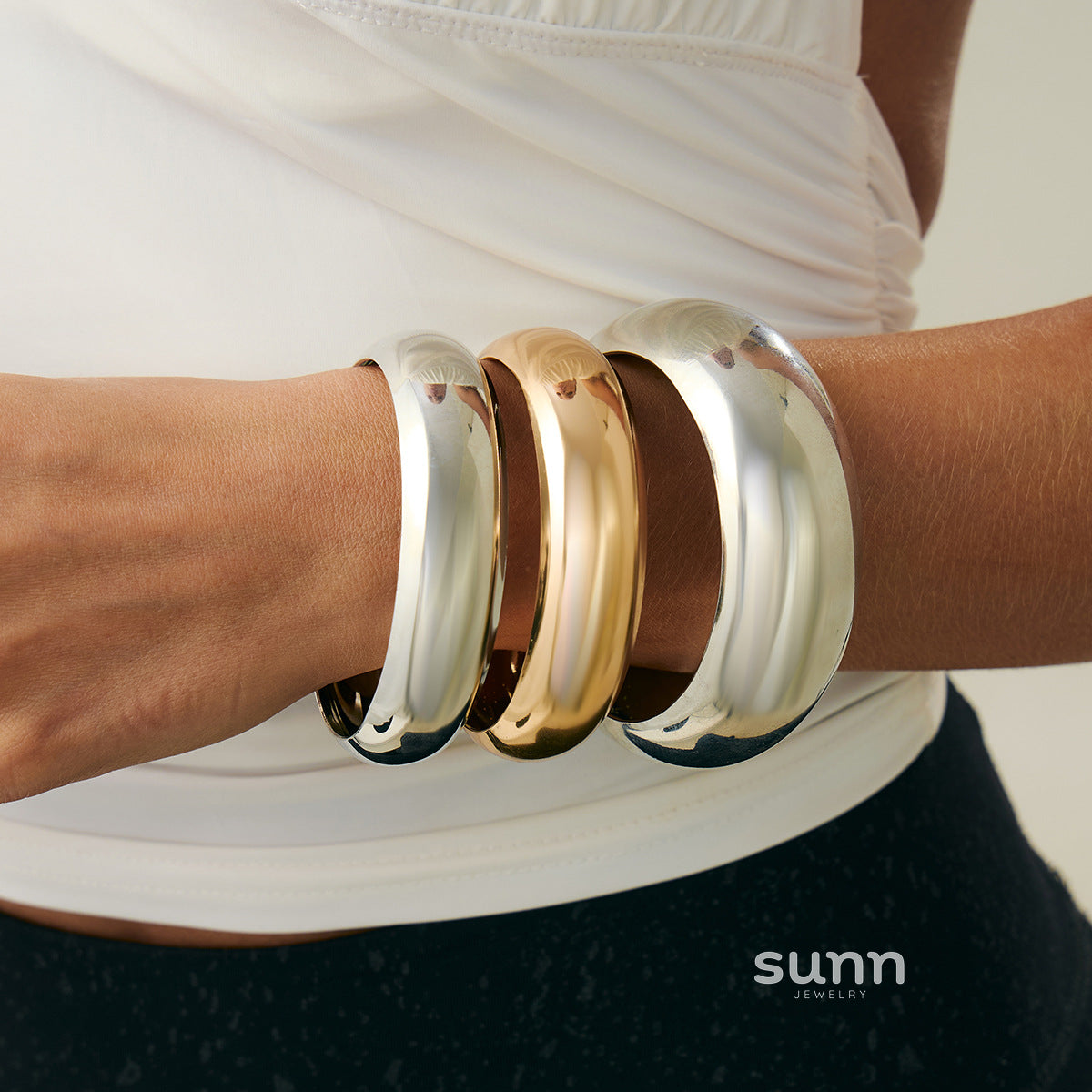 Simran Irregular Bangle Set [RGLIXZYJ]
