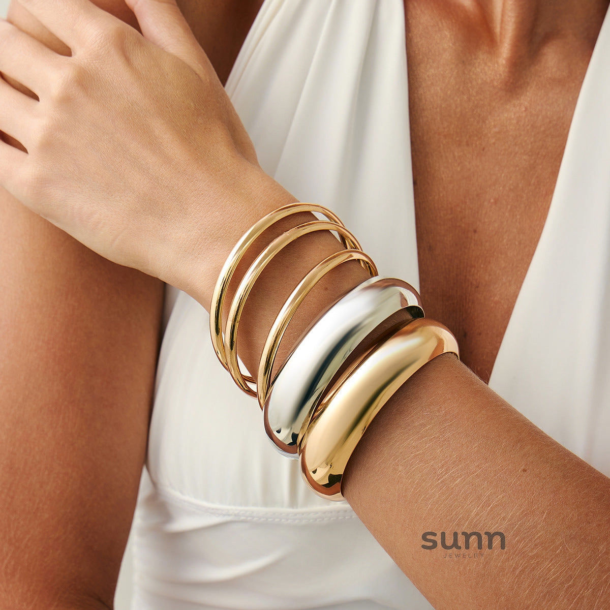 Simran Irregular Bangle Set [H5RO7IFS]