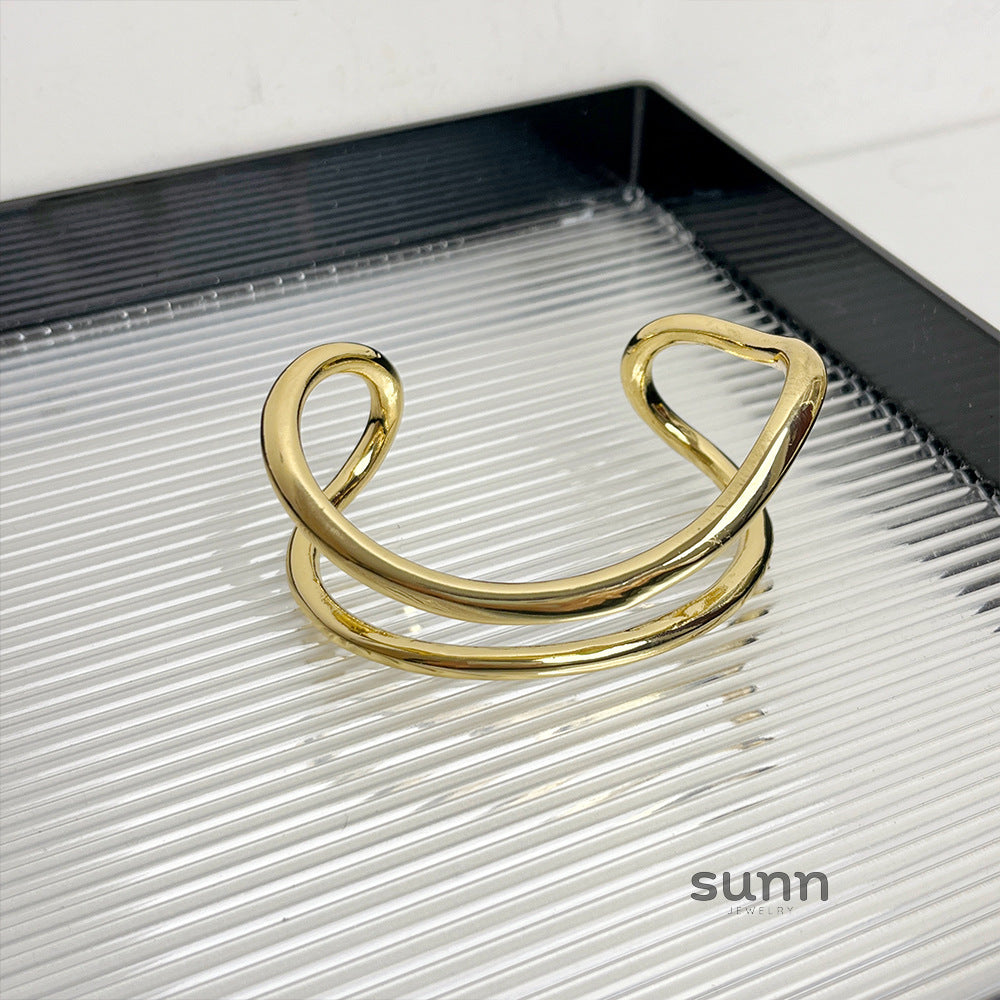 Siobhan Geometric Cuff Bracelet [35VLU76I]