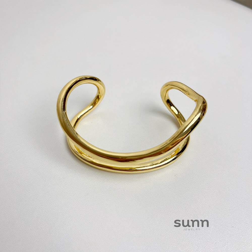Siobhan Geometric Cuff Bracelet [2K6SLQ9U]