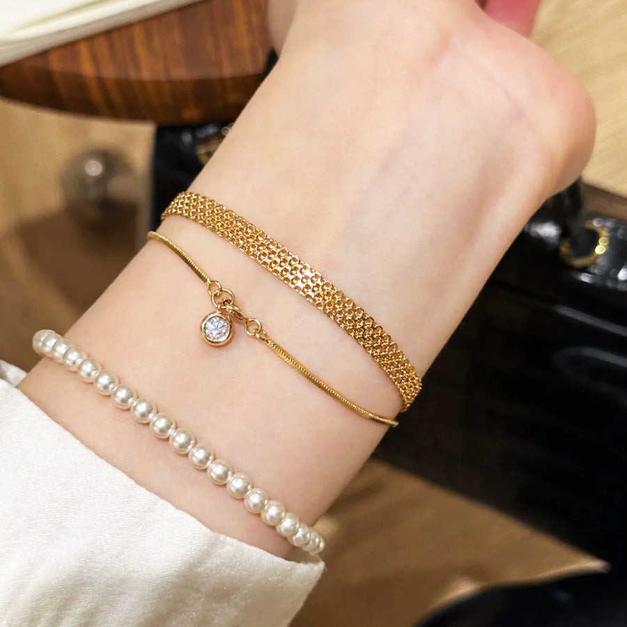 Siobhan Milanese Stack Bracelet [2ADQOUNY]
