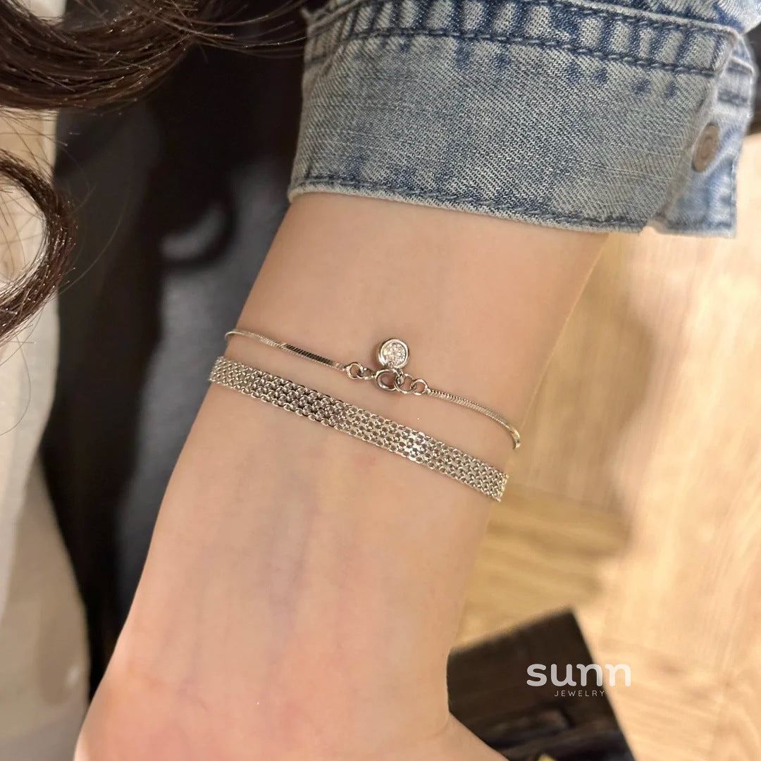Siobhan Milanese Stack Bracelet [PISS2ORA]
