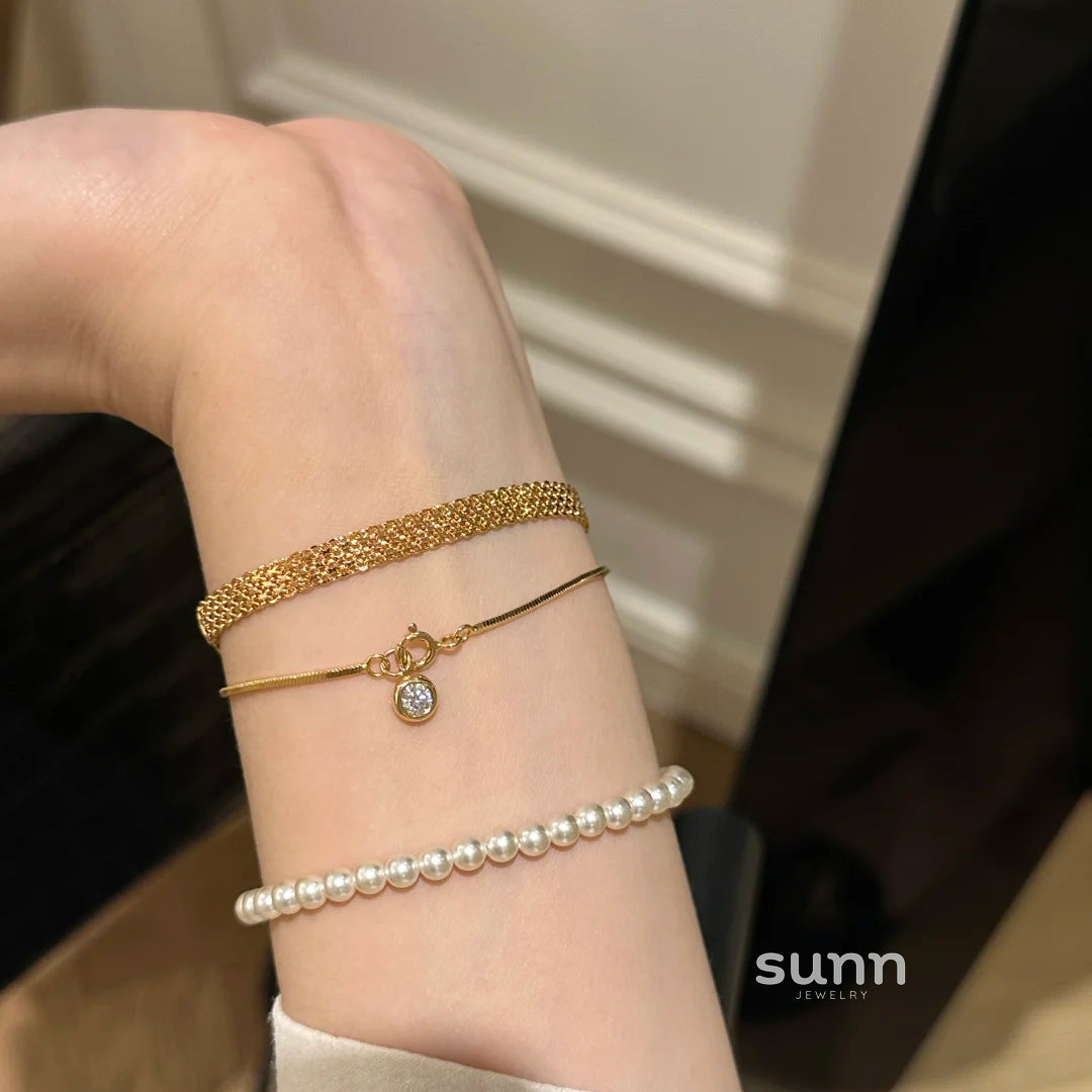 Siobhan Milanese Stack Bracelet [XP2KM9QP]