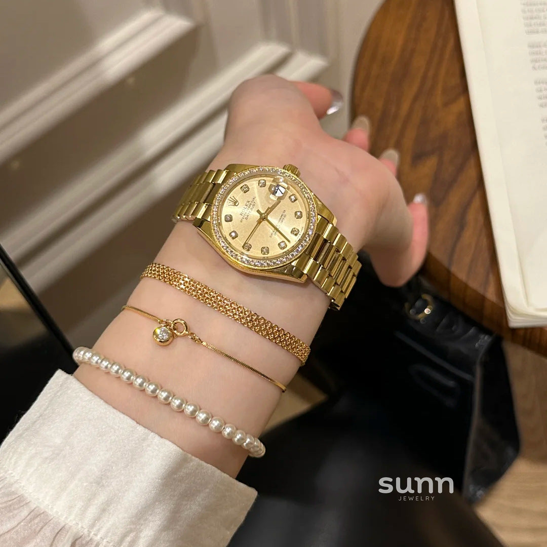 Siobhan Milanese Stack Bracelet [LH22C8K0]