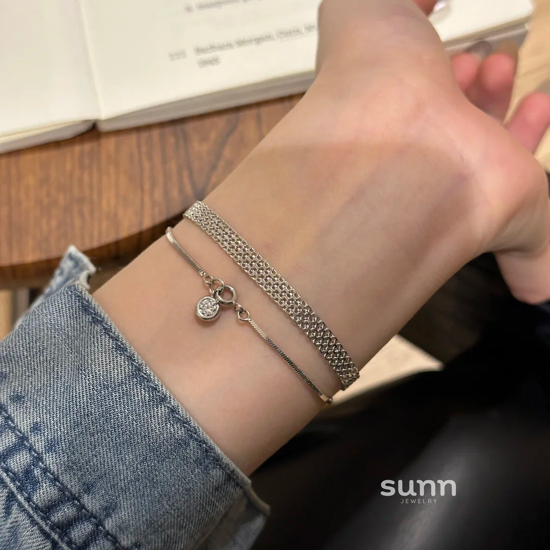 Siobhan Milanese Stack Bracelet [SR0CIGY8]