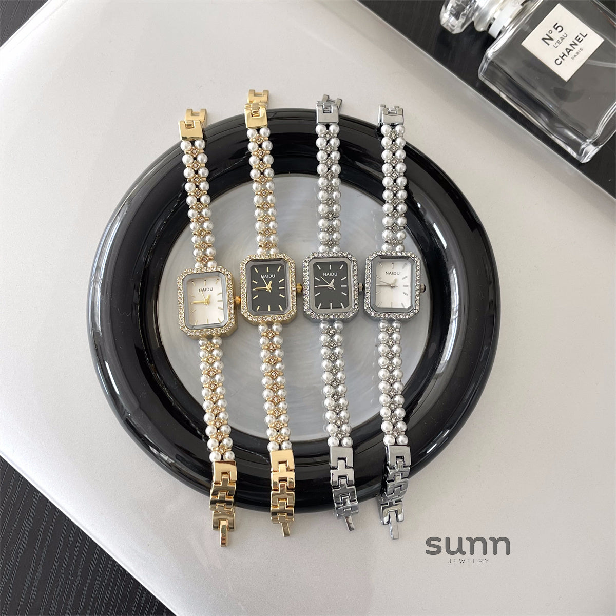 Siobhan Pearl Chain Watch [1UC0NEJX]
