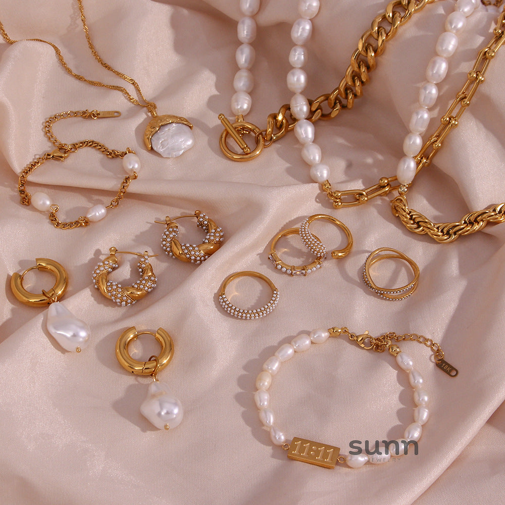 Siyona Freshwater Pearl Collection [RDE0U0HG]