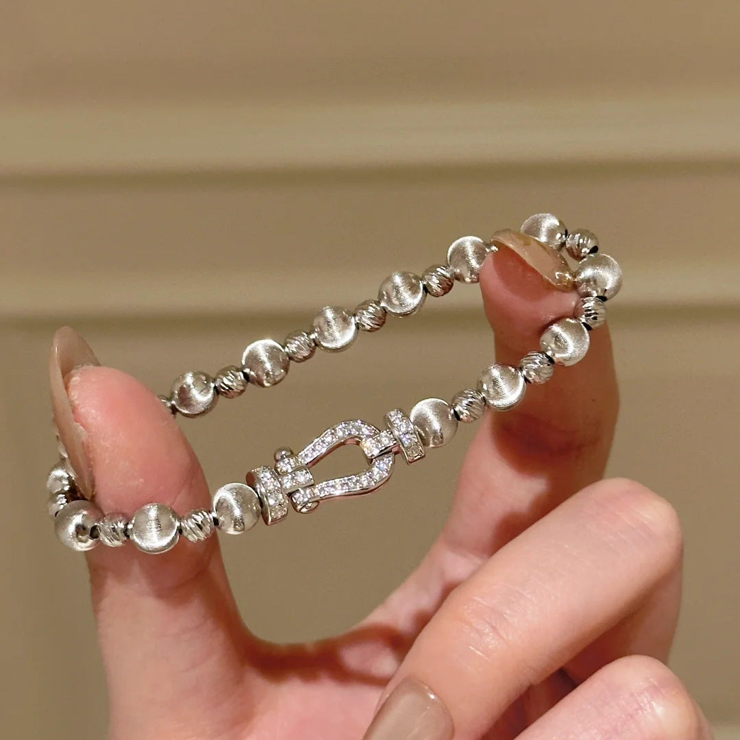 Skai Diamond Horseshoe Bracelet [Q643ZQIN]