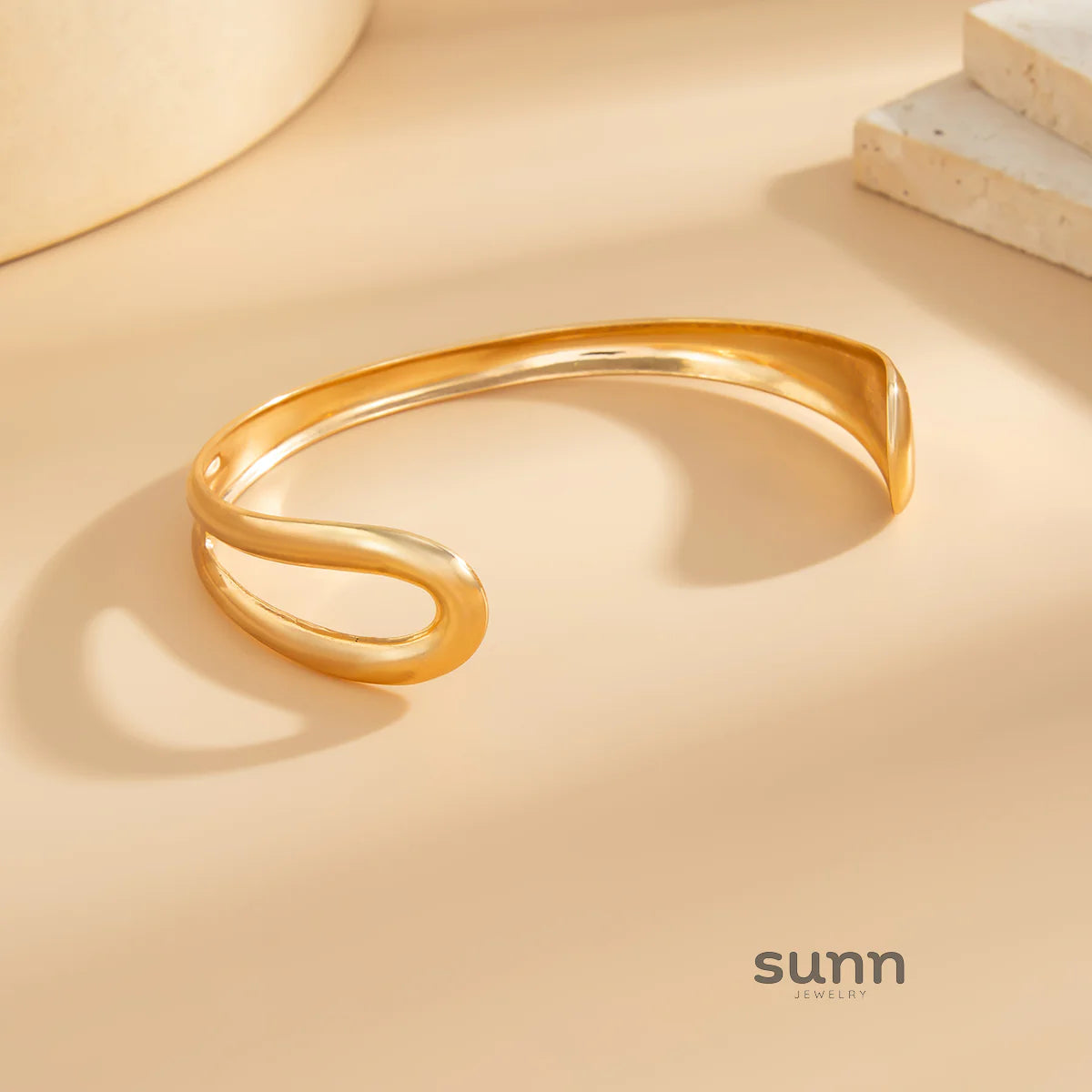 Skye Asymmetric Cutout Arm Cuff