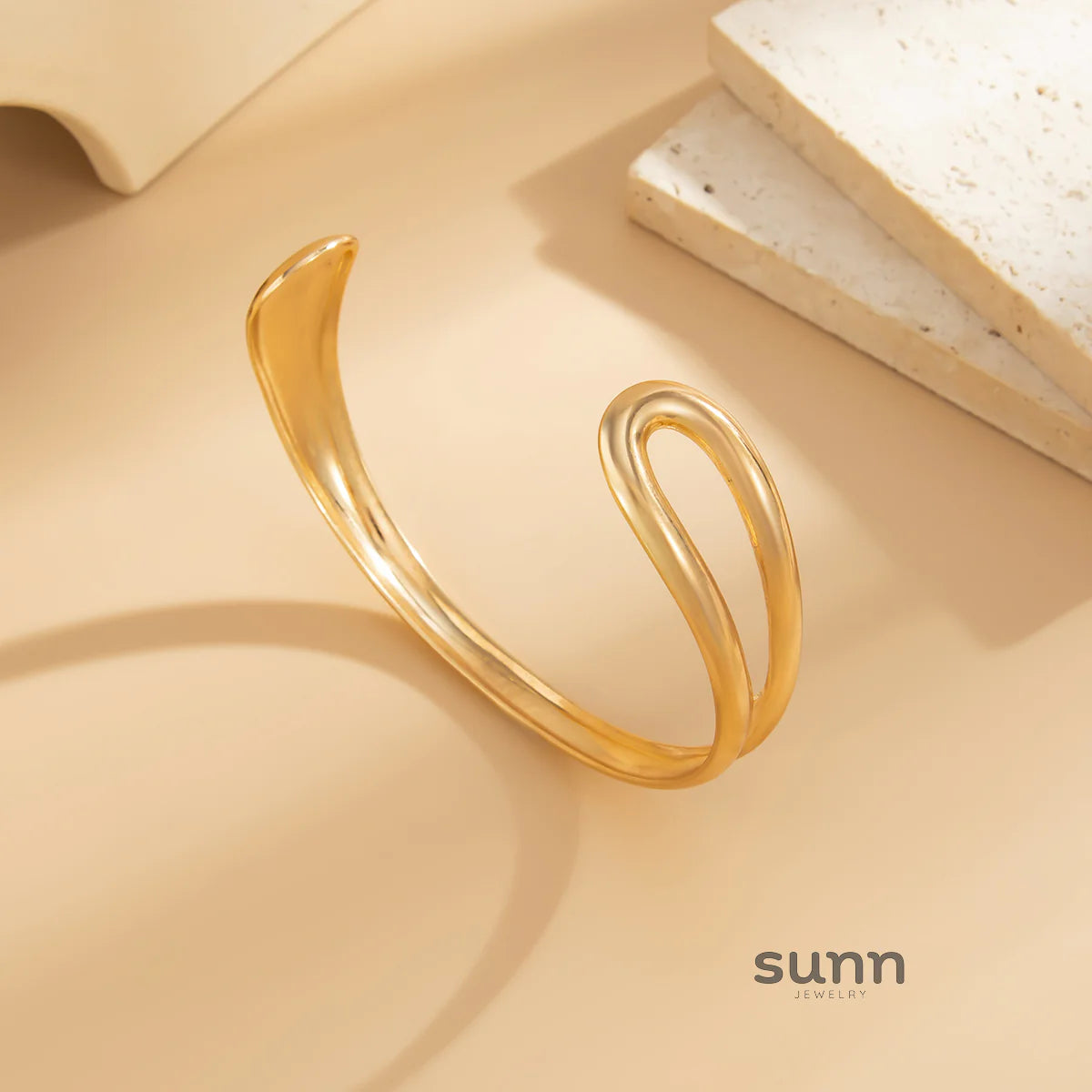 Skye Asymmetric Cutout Arm Cuff