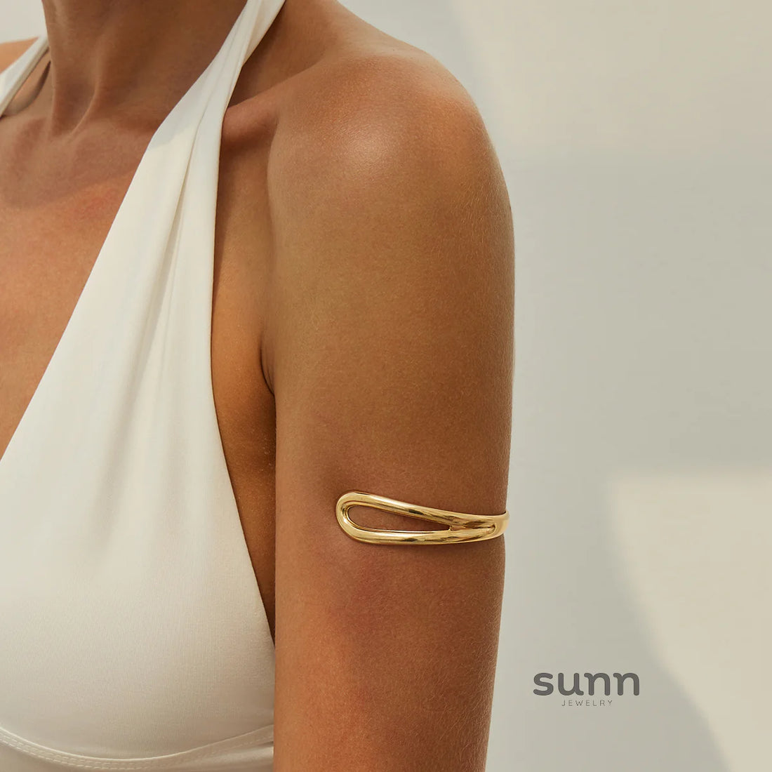 Skye Asymmetric Cutout Arm Cuff