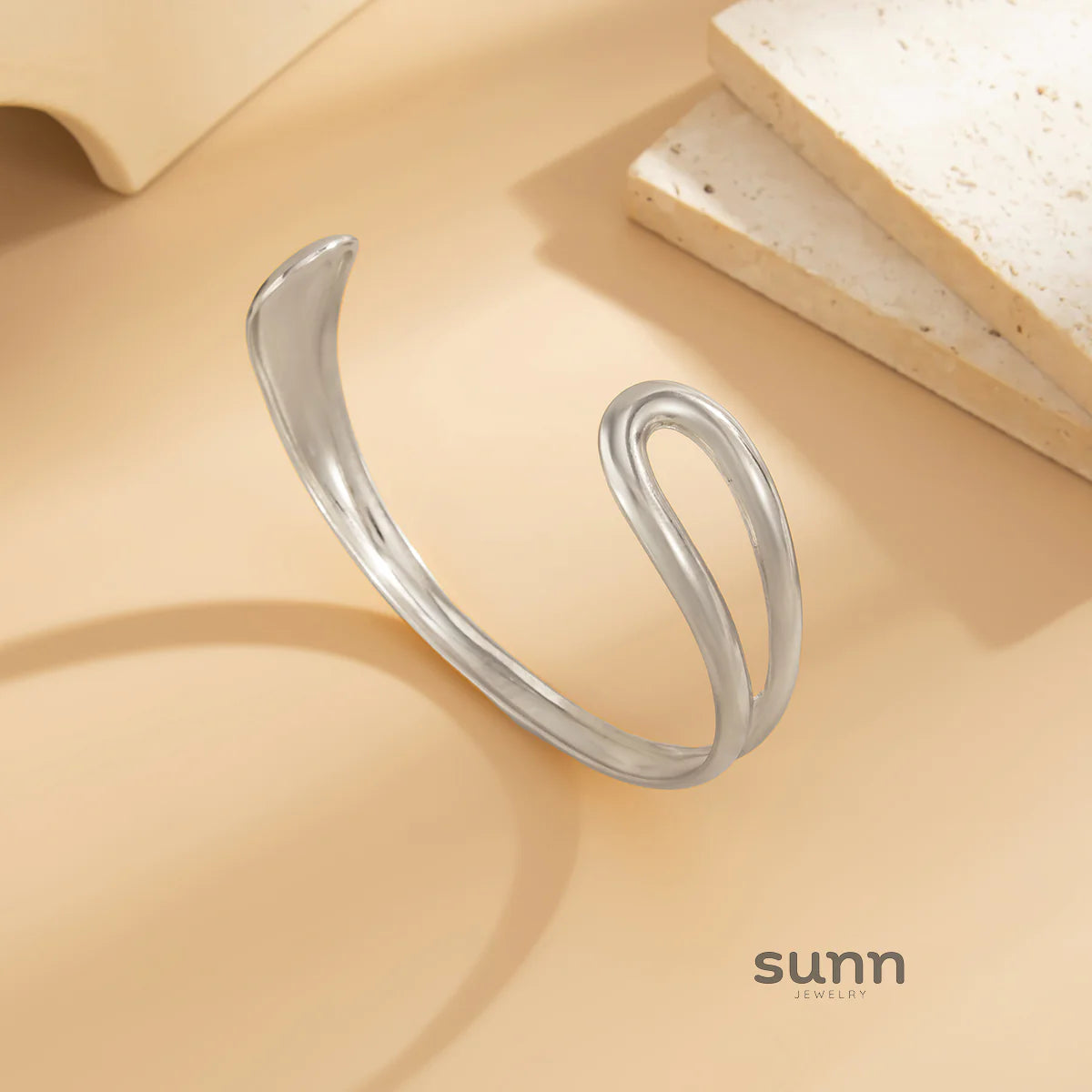 Skye Asymmetric Cutout Arm Cuff
