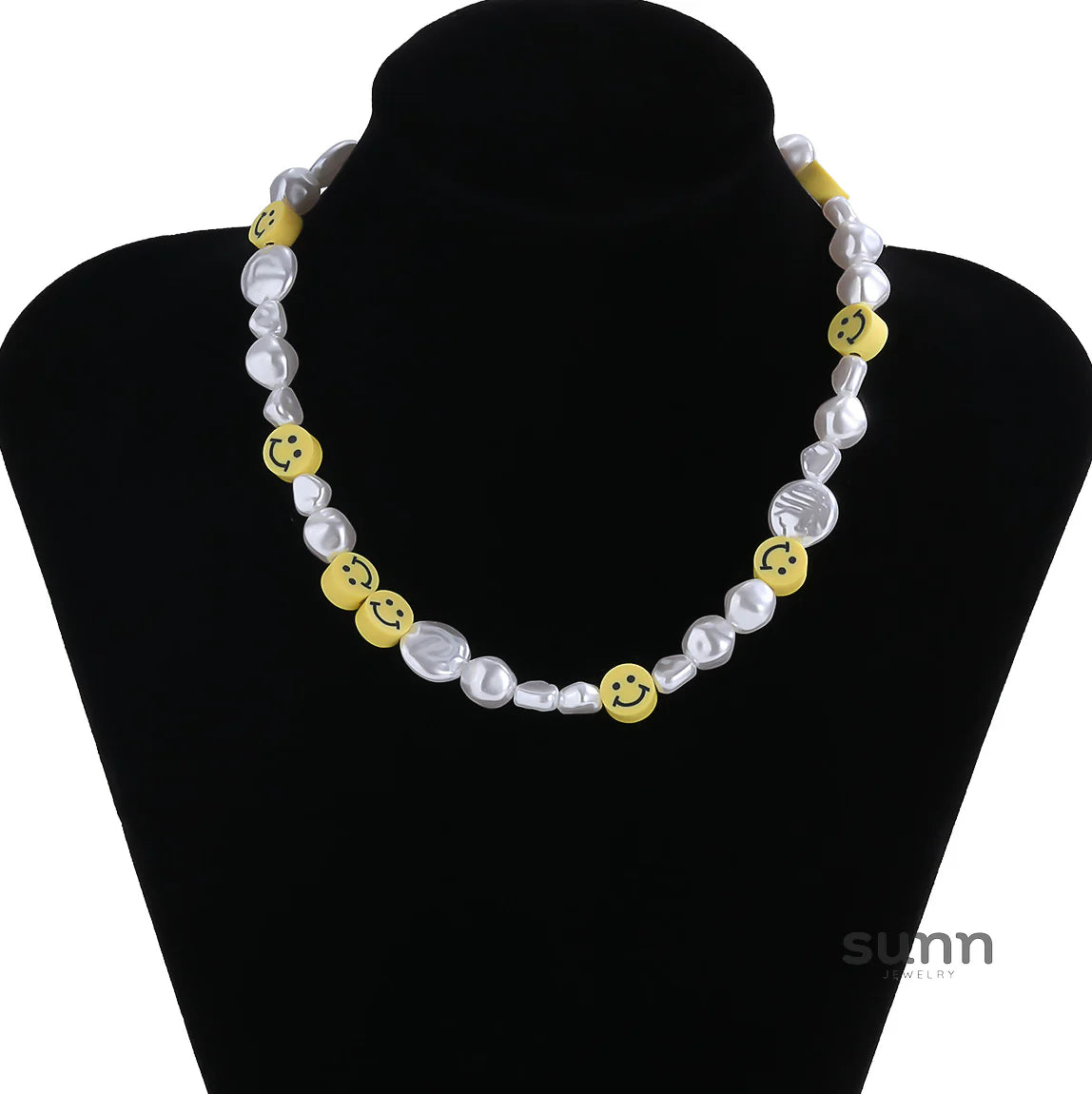 Skyla Floral Beaded Necklace