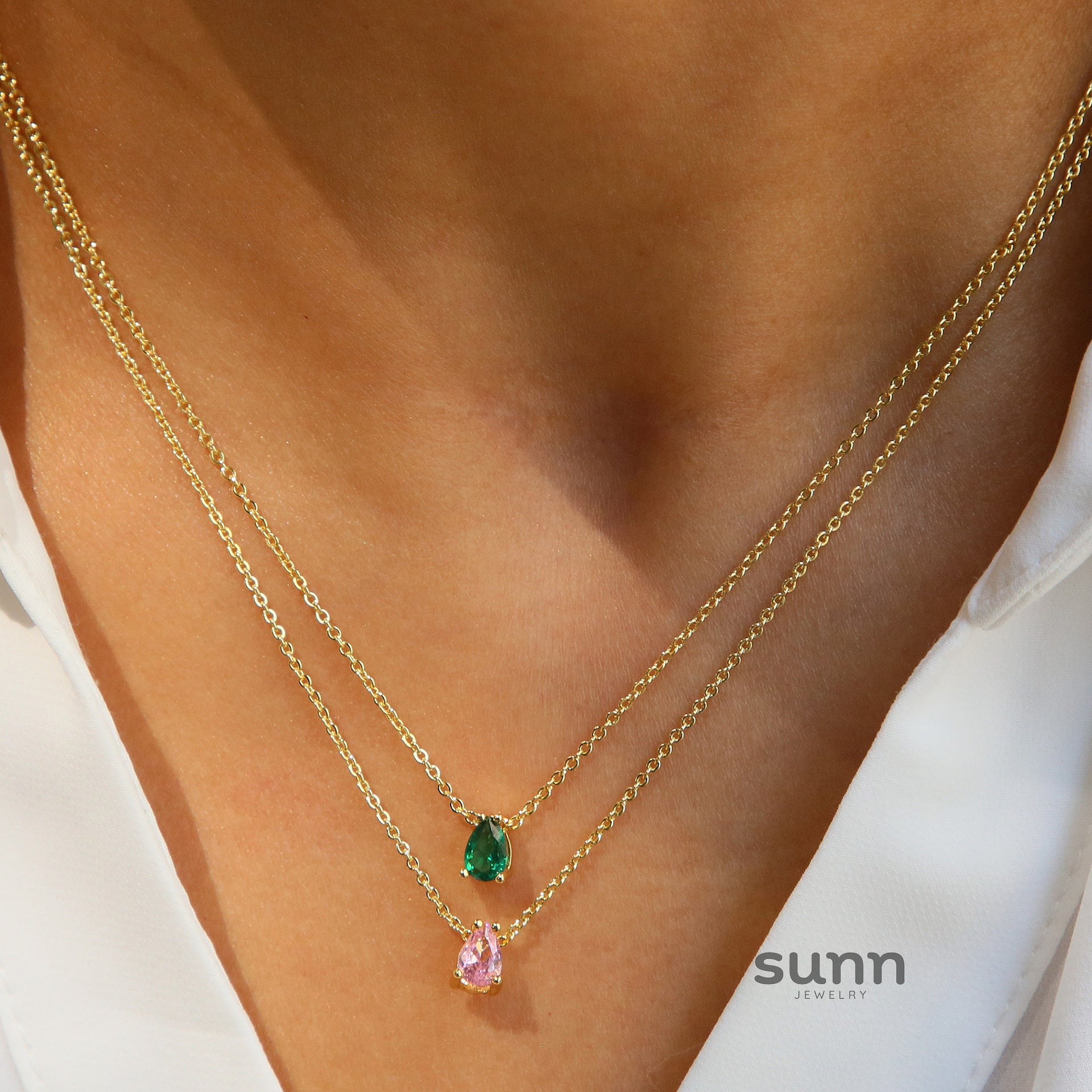 Skylan Birthstone Pendant Necklace [5WZNVW5Q]