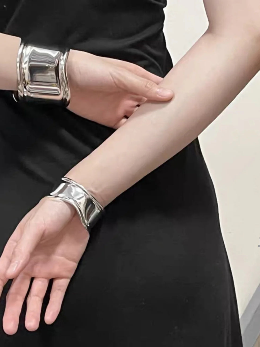 Skylar Wavy Cuff Bracelet