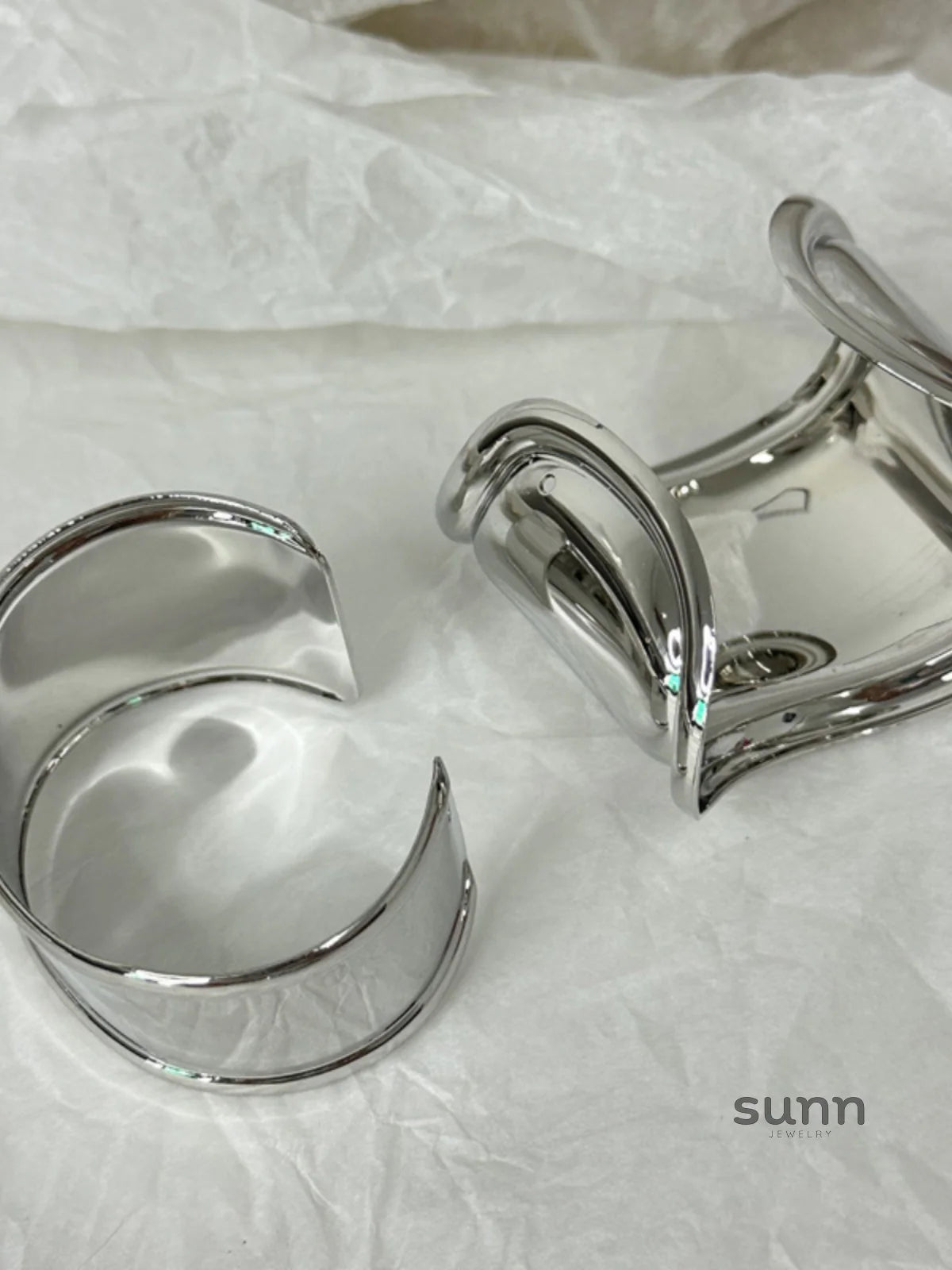 Skylar Wavy Cuff Bracelet