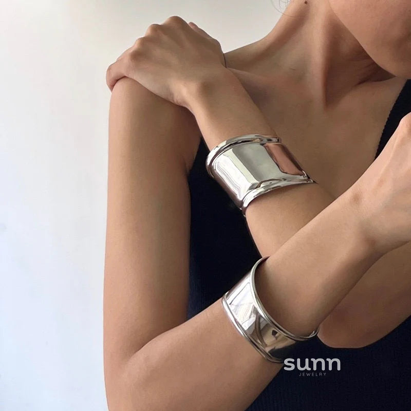 Skylar Wavy Cuff Bracelet