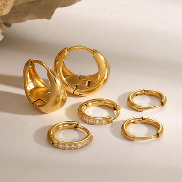 Skyler Triple Hoop Set [8D5KACA4]