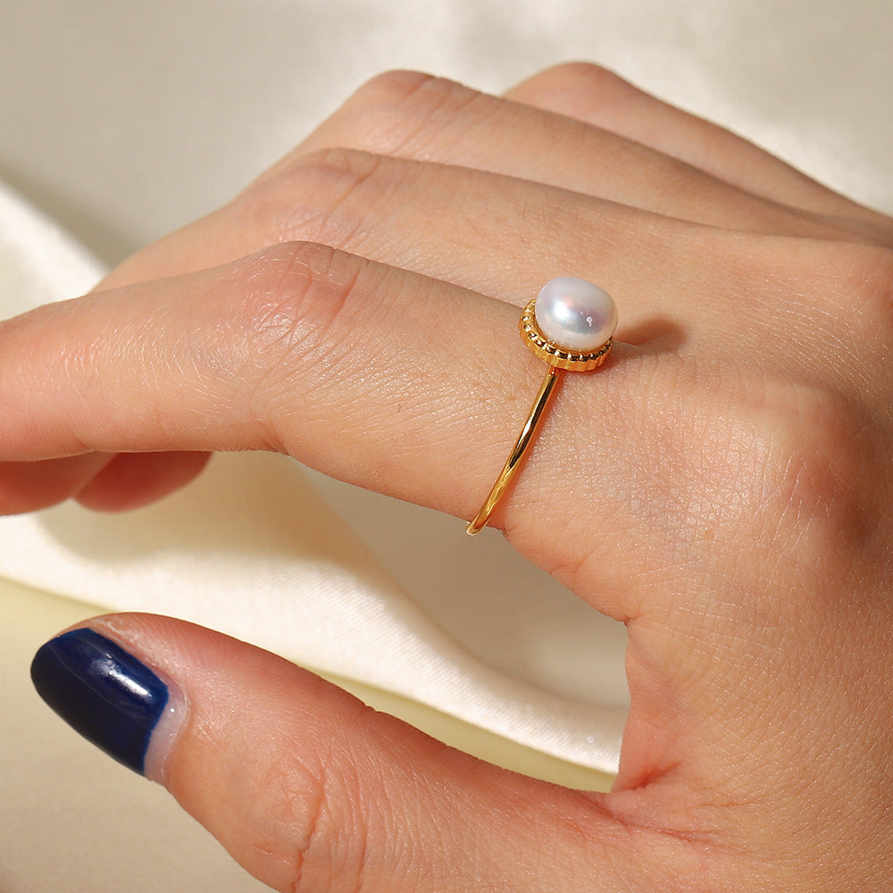 Skylynn Freshwater Pearl Ring [DBOGJC2X]